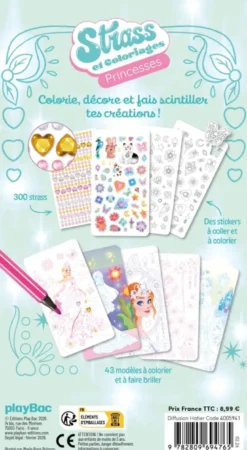 Strass et coloriages Princesses