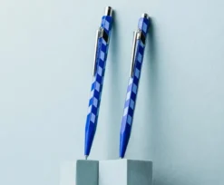 Stylo Bille Mosaic bleu roi