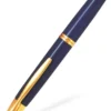 Stylo Plume Capless Bleu doré