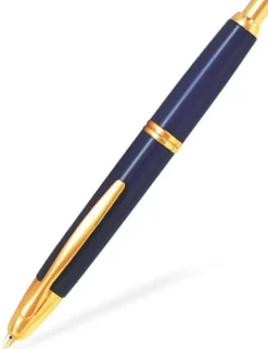 Stylo Plume Capless Bleu doré