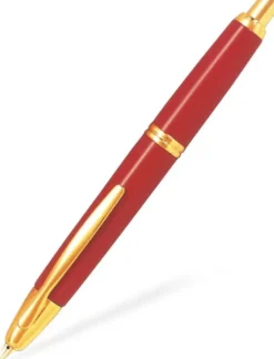 Stylo Plume Capless Rouge doré