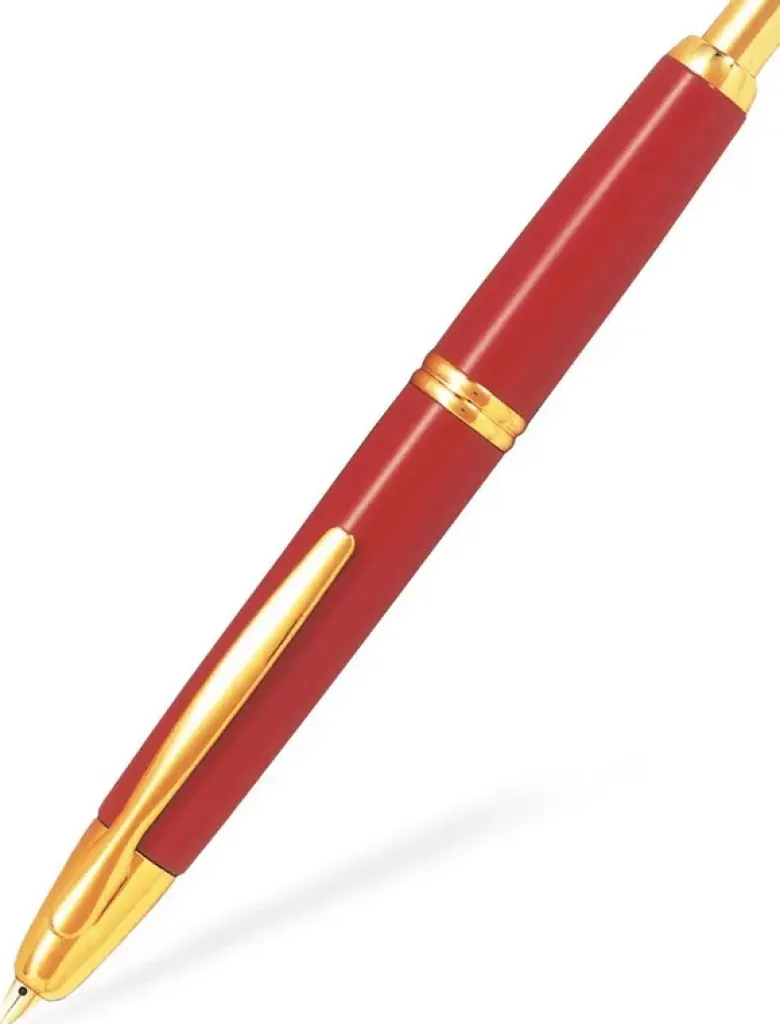 Stylo Plume Capless Rouge doré