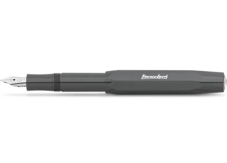 Stylo Plume F Gris