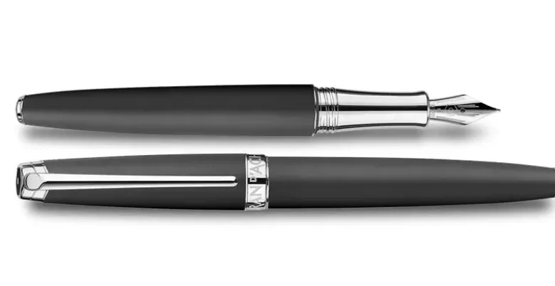 Stylo Plume Léman Noir mate