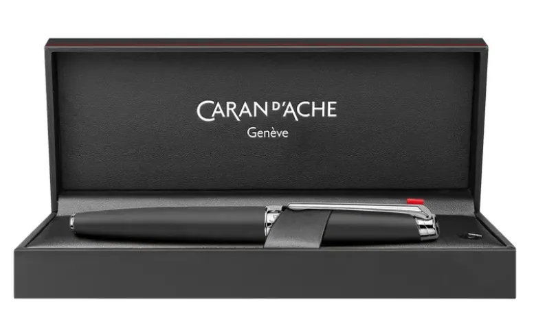 Stylo Plume Léman Noir mate