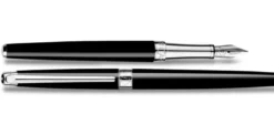 Stylo Plume Léman Slim Noir ébène