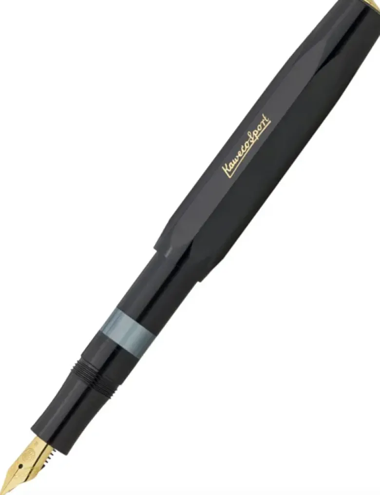 Stylo Plume M Piston Sport Noir