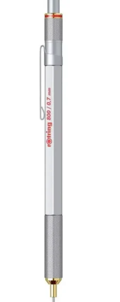 Stylo Porte-Mine rétractable 0.7 Argent