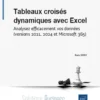 Tableaux croisés dynamiques avec Excel - Analysez efficacement vos données (versions 2021, 2024 et M