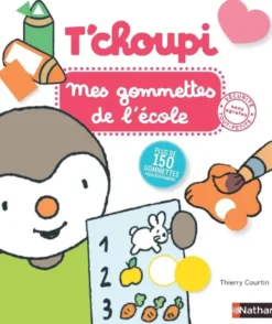 T'choupi mes gommettes de l'école