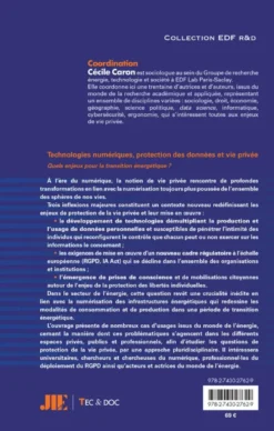 Technologies numériques, protection des données et vie privée