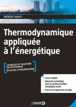 Thermodynamique appliquée à l’énergétique