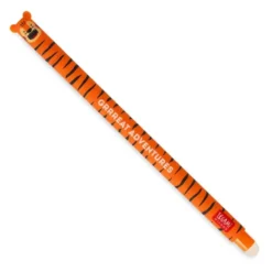 Tigre - Stylo effaçable - Encre orange