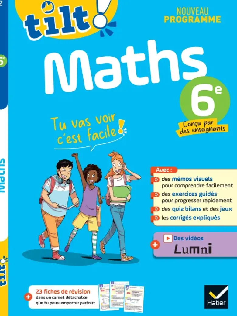 Tilt ! Maths 6e Nouveau programme