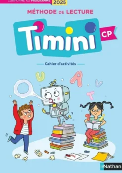 Timini cp - Cahier d'activités de l'élève - Identification des mots - Méthode de lecture