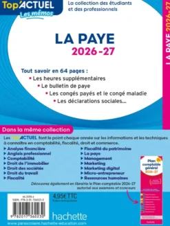 Top'Actuel La paye2026-2027