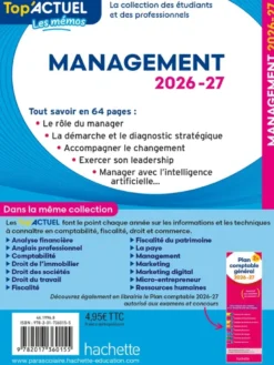 Top actuel Management 2026-2027