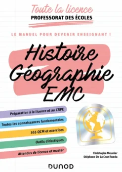 Toute la licence Professorat des écoles - Histoire, Géographie, EMC