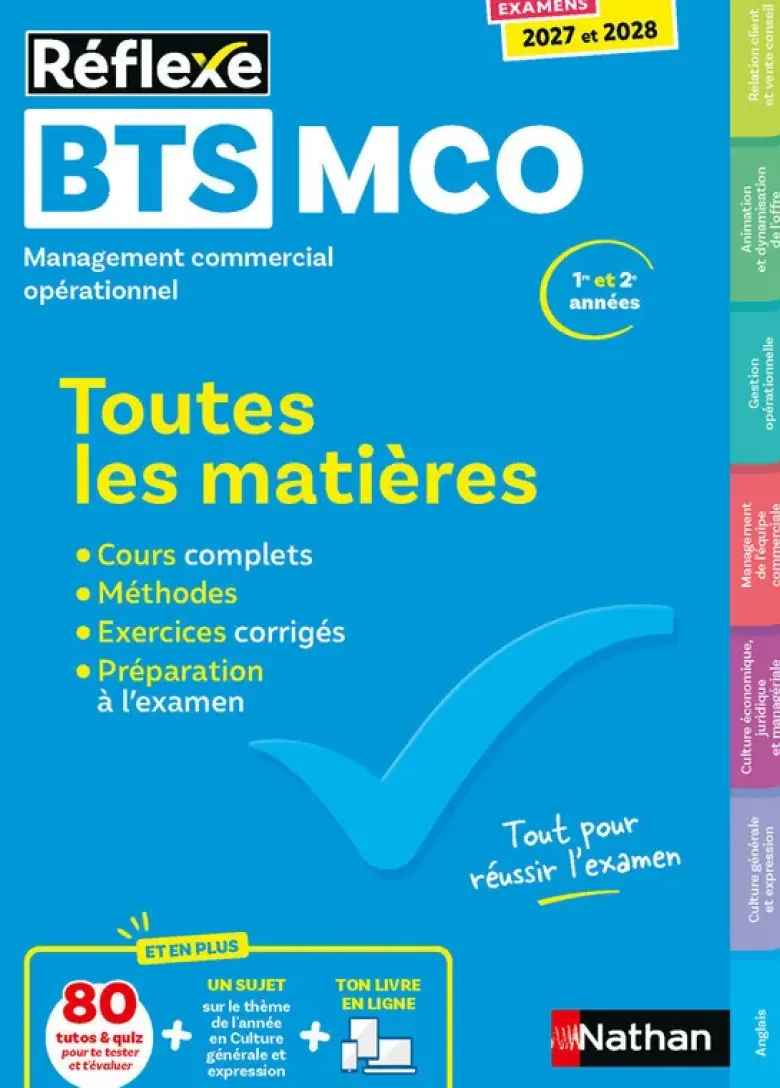 Toutes les matières BTS MCO - 7