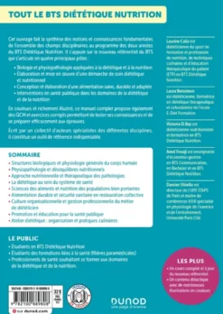 Tout le BTS Diététique Nutrition