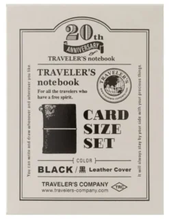 Traveler's Notebook Card Size 20th Anniversary set