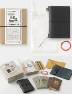 Traveler's Notebook Card Size 20th Anniversary set