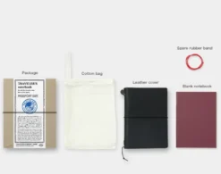 TRAVELER's Notebook Passeport Noir