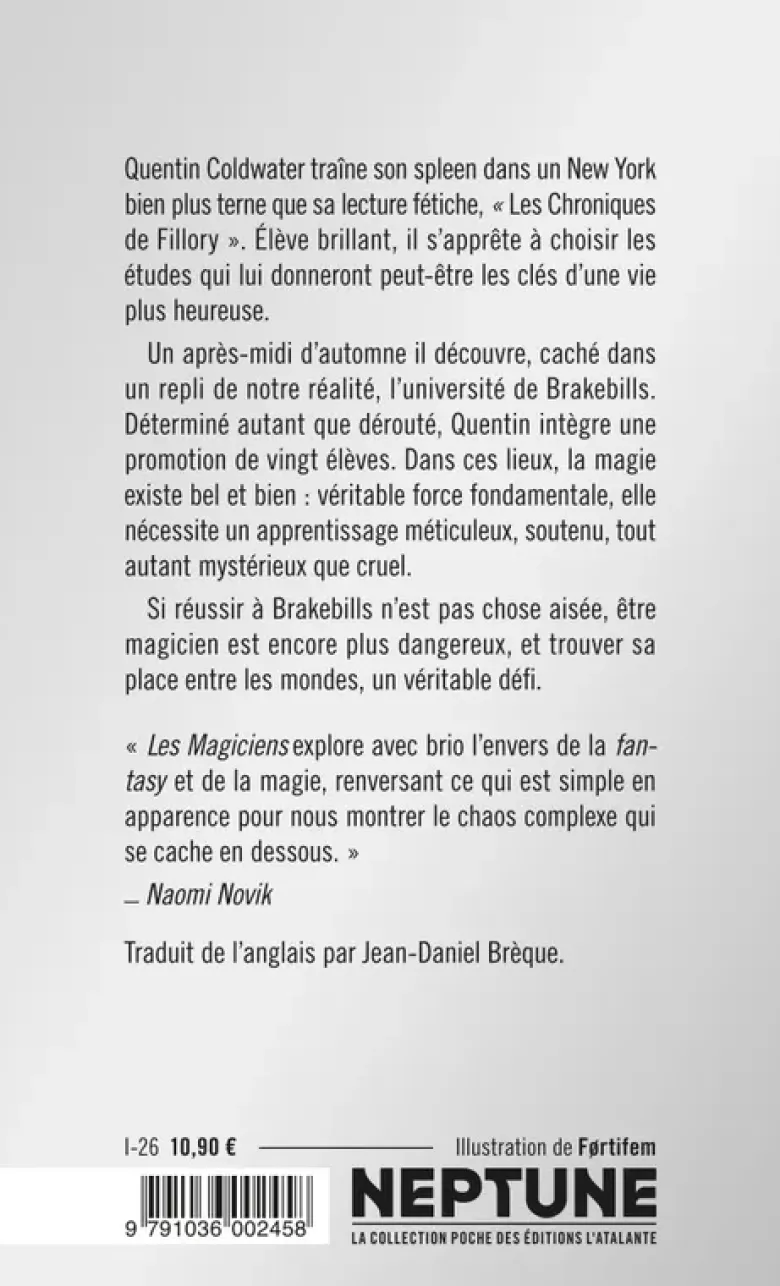 Trilogie des MagiciensLes magiciens