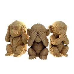 Trio Singes 280 Pièces