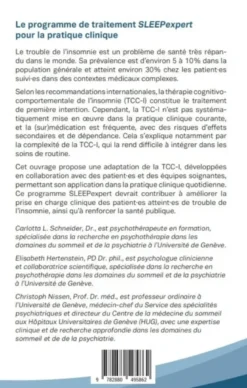 Trouble De L'Insomnie : Le Programme De Traitement Sleepexpert Pour La Pratique Clinique