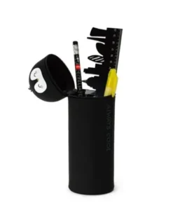 Trousse en Silicone Souple 2-en-1 - Kawaii - pingouin