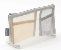 Trousse organiseur à soufflet Gris