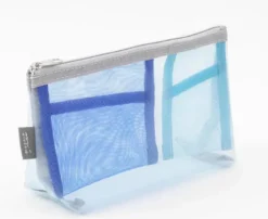 Trousse organiseur à soufflet Bleu