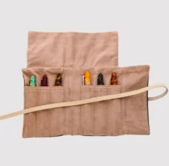 Trousse roulée 6 stylos