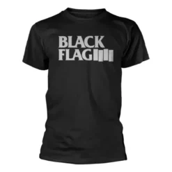 T-shirt Black Flag Logo noir - S