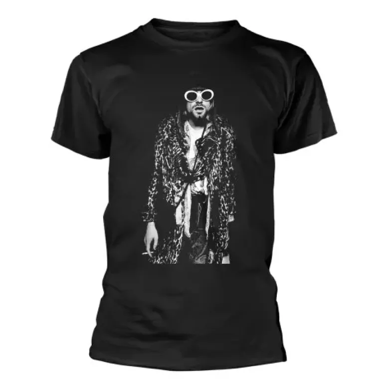 T-shirt Kurt Cobain Photo - S
