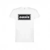 T-shirt Oasis Decca Logo blanc - M