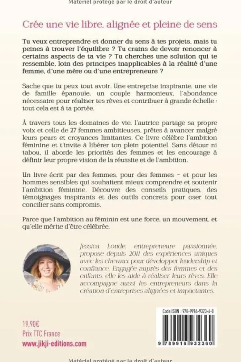 Tu as le droit d'être ambitieuse