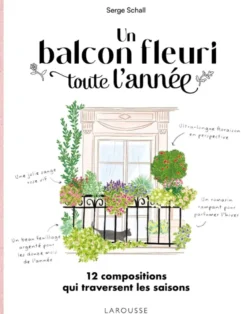 Un balcon fleuri toute l'année