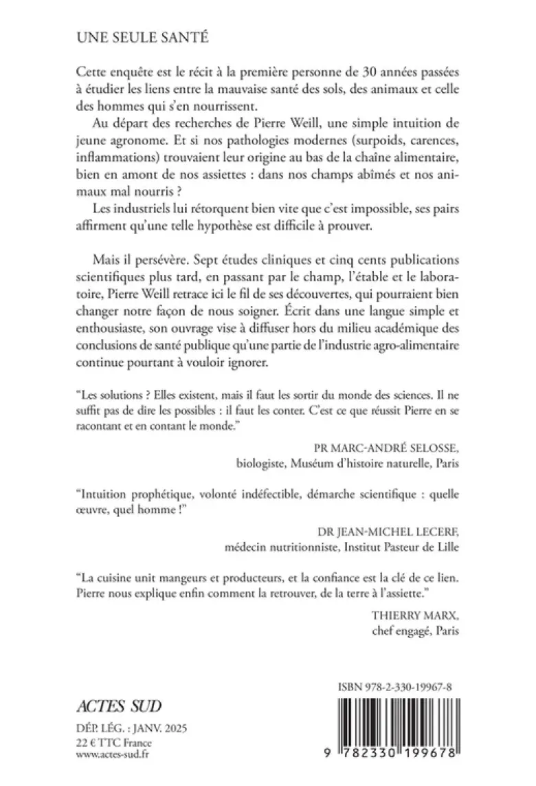 Une seule santé