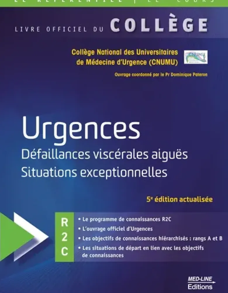 URGENCES ET DEFAILLANCES VISCERALES AIGUES 5è éd. R2C