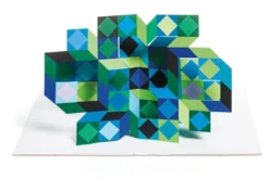 Vasarely mis en volume et interprété par Philippe UG