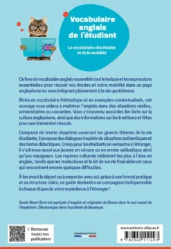 Vocabulaire anglais de l'étudiant