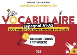 Vocabulaire espagnol A1-A2 en 1000 mots, 200 cartes mentales et en audio avec paloma.sicomprendo