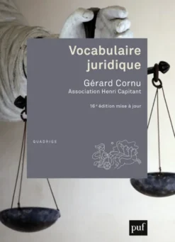 Vocabulaire juridique