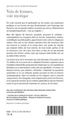 Voix de femmes, voie mystique