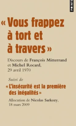 « Vous frappez à tort et à travers »