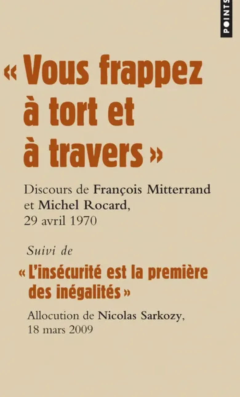 « Vous frappez à tort et à travers »