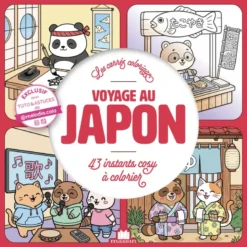 Voyage au Japon - Les carrés coloriage